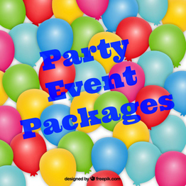 PARTY PACKAGES - Click a picture below to find out what's included!